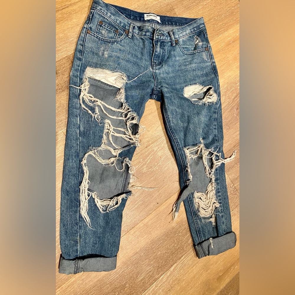 One Teaspoon Distressed Jeans